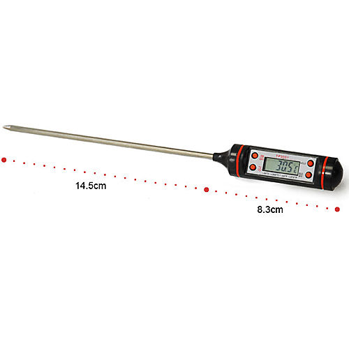 Digital Thermometer Kitchen Cooking Food Probe Meat Thermometer Tp101 -  China Digital Thermometer, Digital Cooking Thermometer
