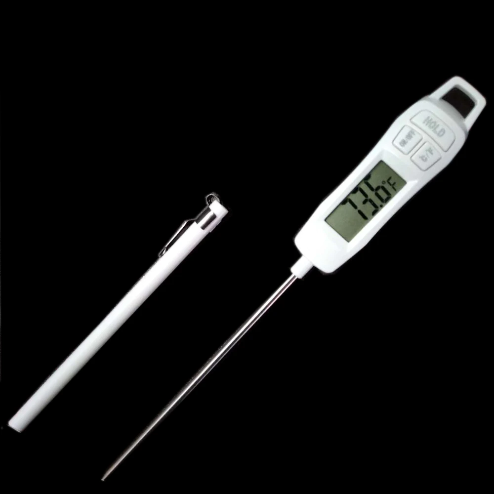 digital meat and food thermometer for cooking bbq LCD instant read