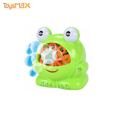 Electric Frog Bubble MachineSoap BubbleGame Blower Toys For Sale