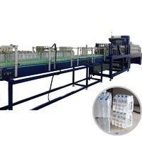 Multi function shrink mineral water filling bottle packing machine