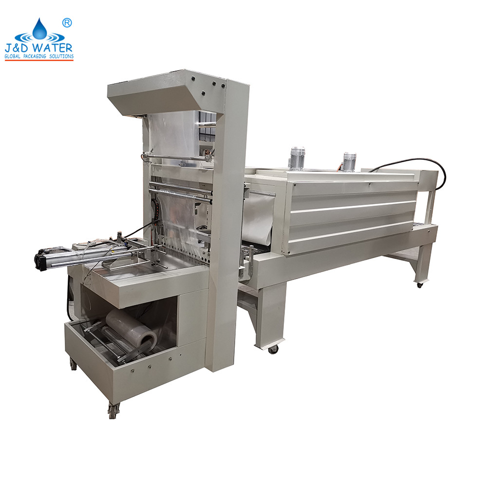 Semi Automatic bottle Pe Film Sealing shrink wrapping Packing machine