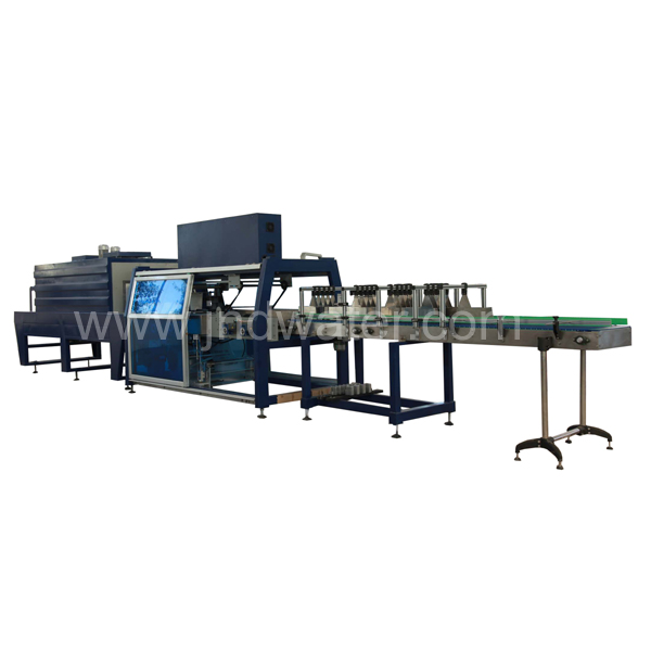 Automatic CE PET Bottle Shrink Wrapping Machine