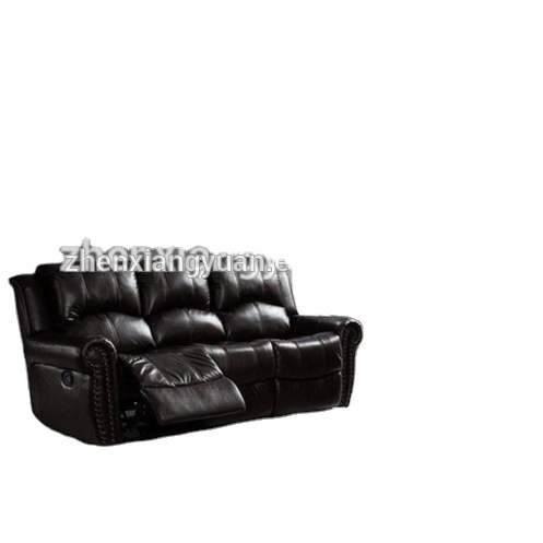 creative design leather living room modernsofa comfortable sofa, Reclining house sofa set