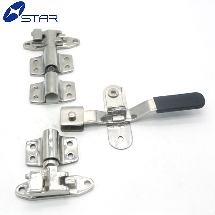 Van or Truck Door Lock Hot Sale Anti-theft Stainless Steel 011160-in China Carton, Pallet 12 Months 500 Sets Polished 2.46kg TBF