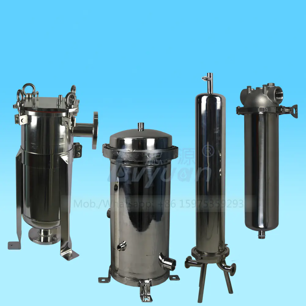 Water filter housing factory slim & jumbo cartridge bag filter type stainless steel pre filter housing supplier in China