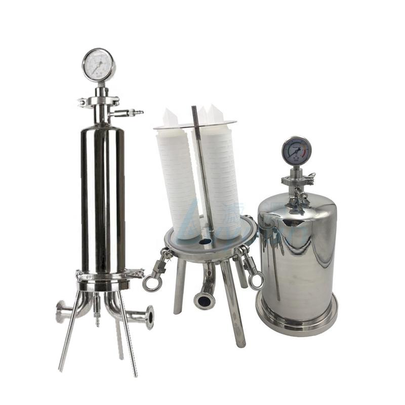 Price Stainless Steel membrane Filter Housing Wine with 0.2 0.45 micron filtration rate