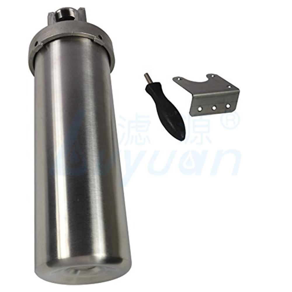 single cartridge filter housing /222flat 226flat cartridge stainless steel 10 inch water filter housing