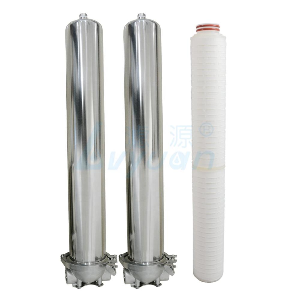 5 10 20 30 40 inch filter cartridge ss304 316L stainless steel single element filter housing