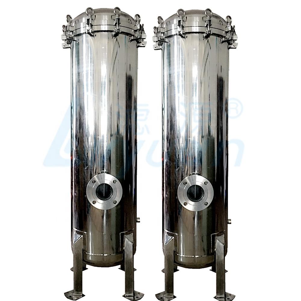 water treatment water pre filtration stainless steel water filter housing cartridge filter