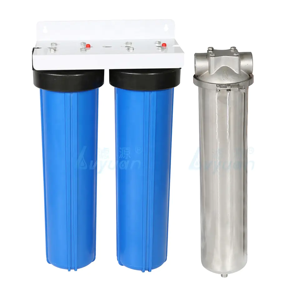 big blue stainless steel water filter housing 10 20 inch for water purification systems