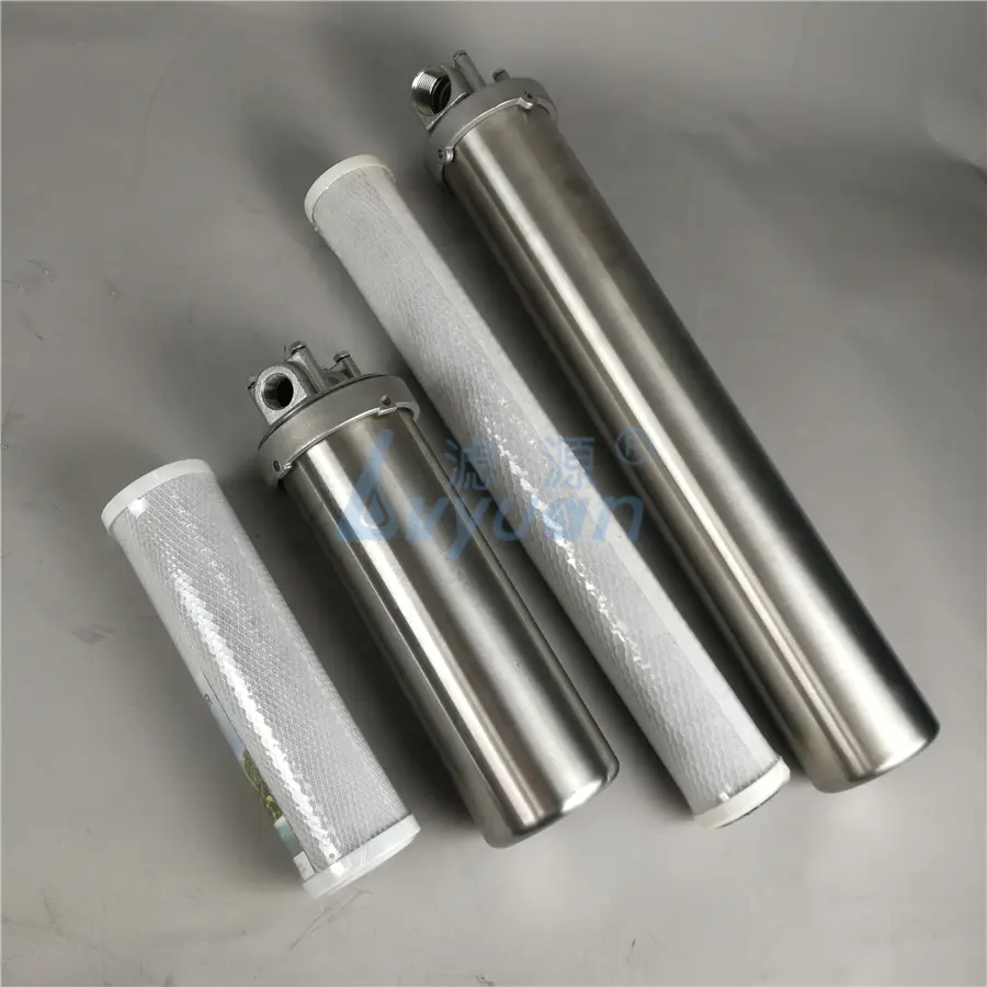 Water Filter Housing 10 20 inch Stainless Steel for Domestic/Residential/Commerical/Industrial liquid purification