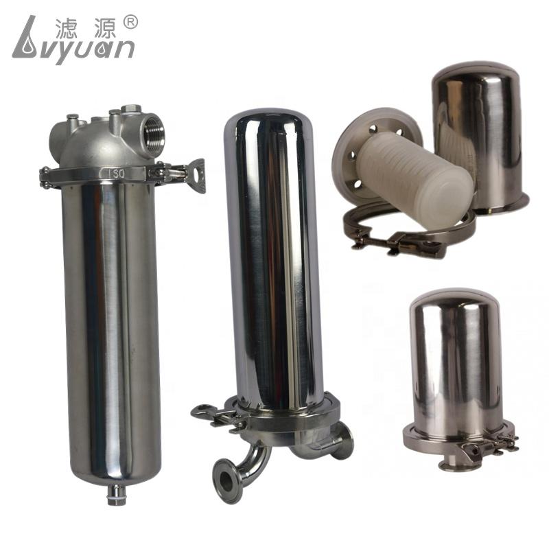 Ss 304 316 Stainless Steel Filter Housing Sterile Air Filter for Compressed Air Filtration System