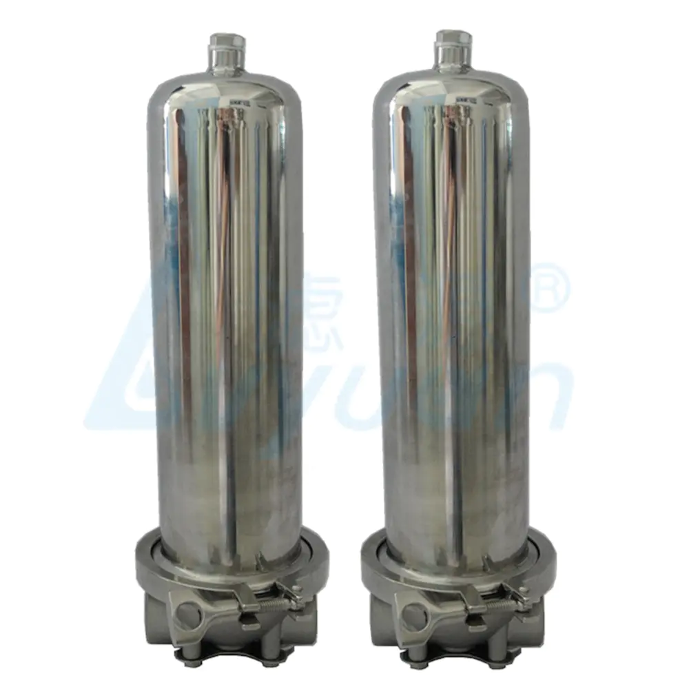single cartridge water filter stainless steel filter housing 5 10 20 30 40 inch