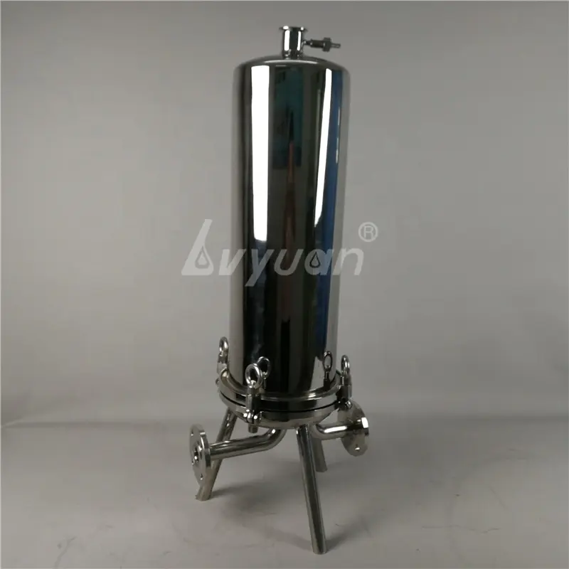 Stainless Steel 316L 304 multi cartridge filter vessel for PP Activated Carbon Commercial Industrial water liquid filtration