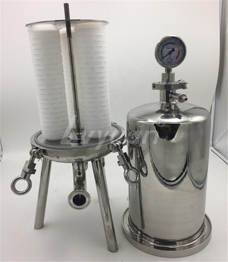 SS 316 Stainless Steel Filter Cartridge Housing For Wine Filtration Machine