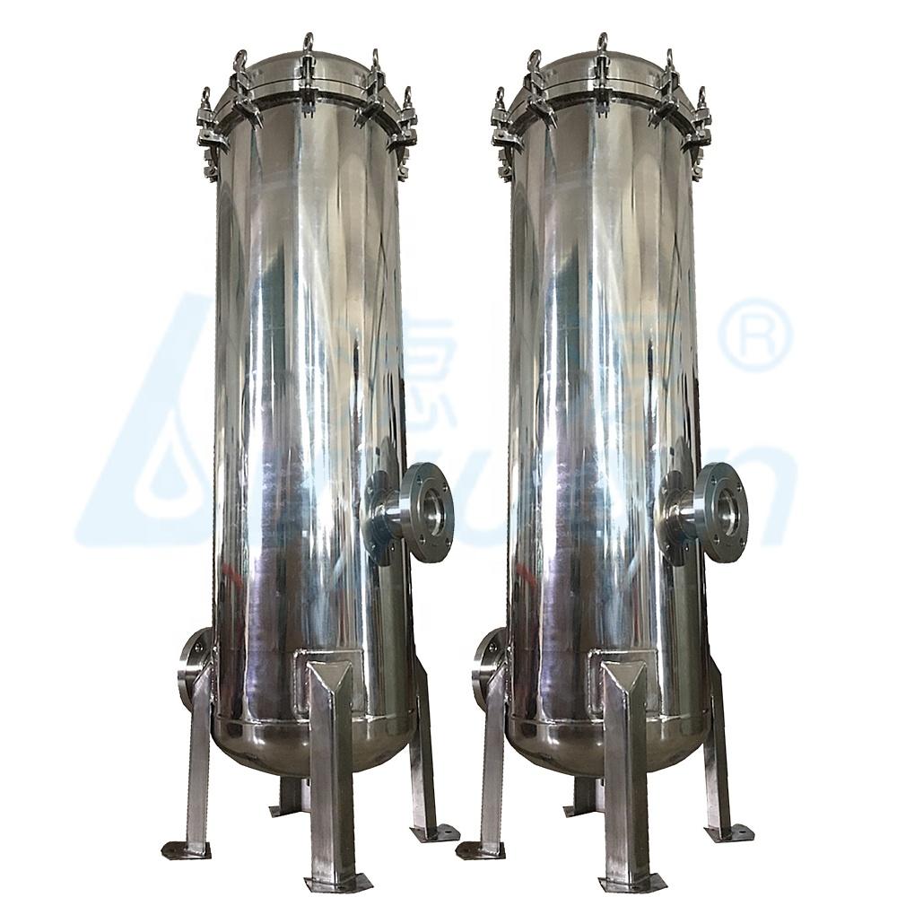 40 inch stainless steel precision water filter housing with cartridge for water treatment