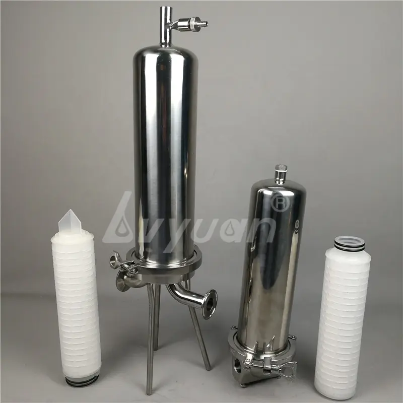 filtro housing vino Stainless steel Cartridge Filter housing for wine beer beverage