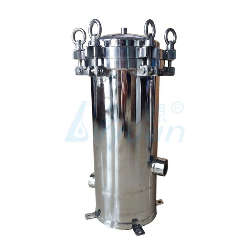 ss304 ss316 water filter stainless steel cartridge filter housing for industrial water filtration