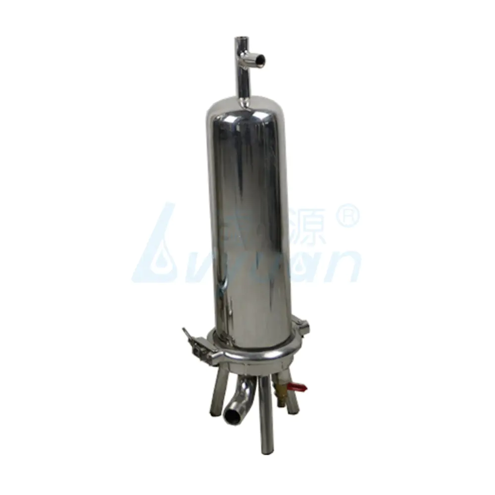 SS304/316 10'' 20 30 40 Inch Stainless Steel sanitary Cartridge Filter Housing for Sterile Filtration