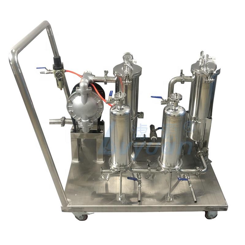 SS 304L 316l Stainless steel liquidfilter housing liquid filter machine liquid filtration machine