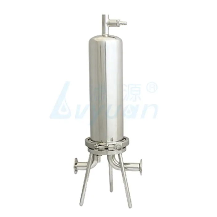 stainless steel cartridge filter housing /water filter 10 inch filter housing clamp for wine/beer filtration