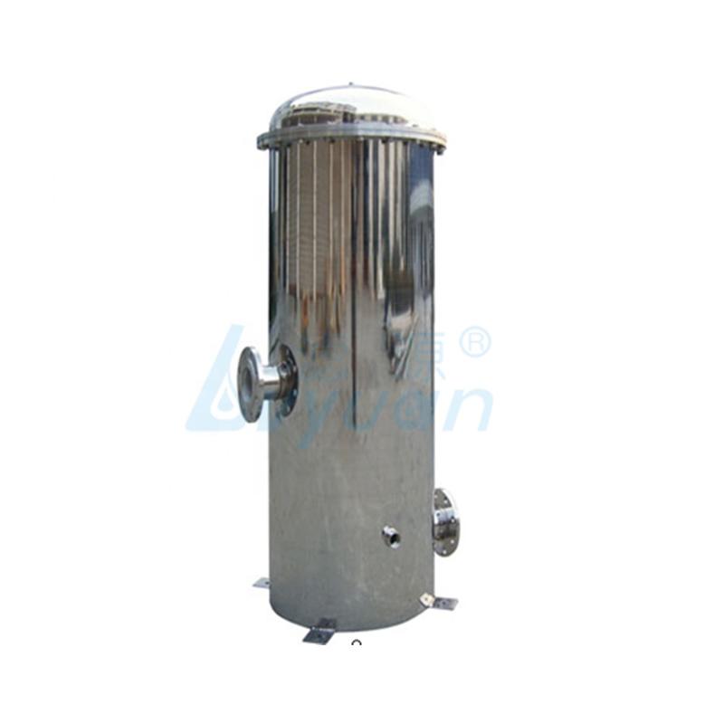 ss304 ss316 Flange type stainless steel multi cartridge filter housing for industrial water filtration