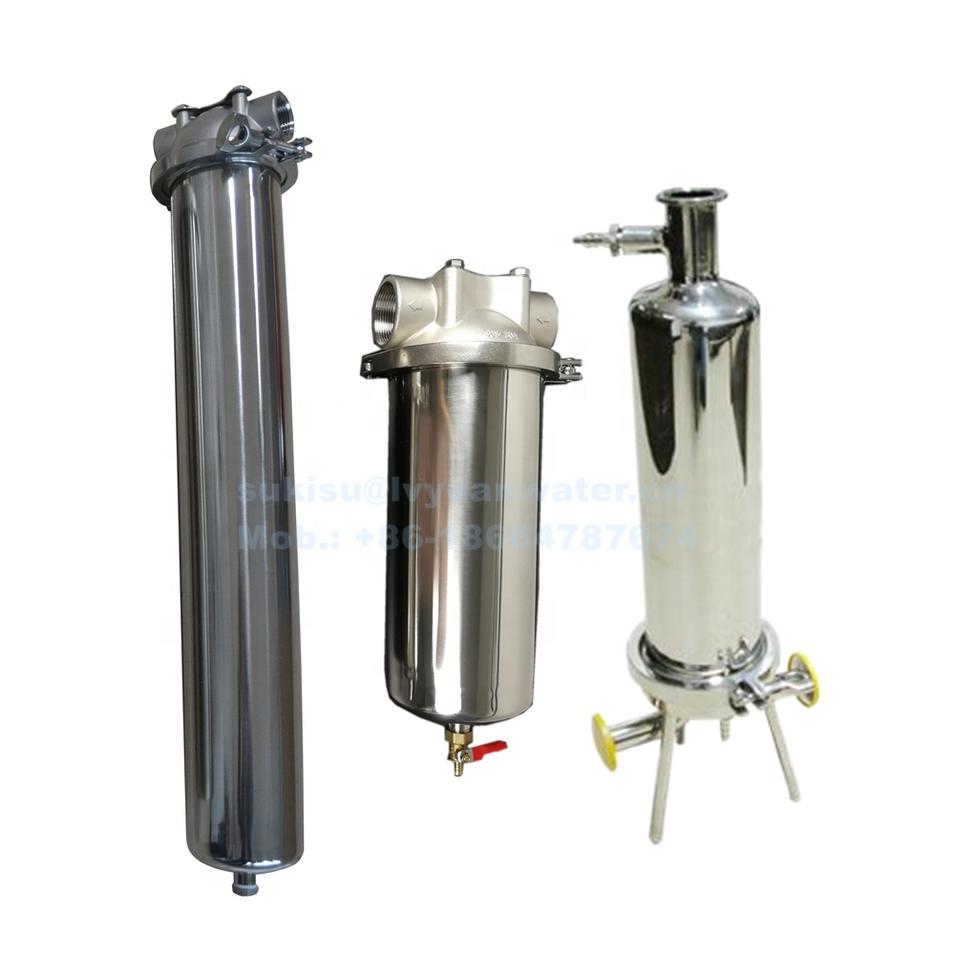 316L Stainless Steel Single Cartridge Filter Housing 20 Inch Code 7 8 0