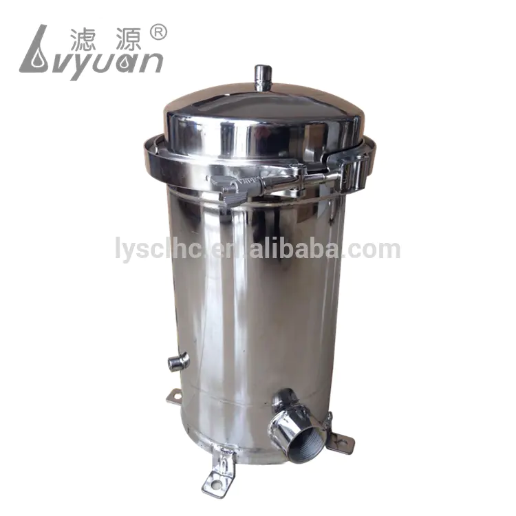 5 Micron Stainless Steel PP Cartridge Water Filter Housing