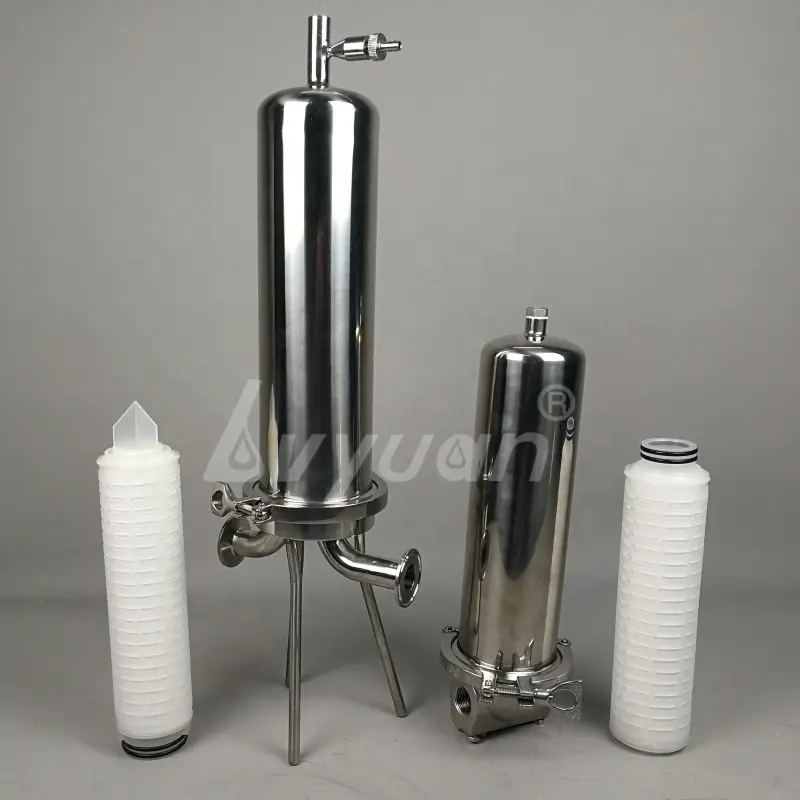 Industrial Column Chromatography Filtration Stainless Steel Water Filter Housing