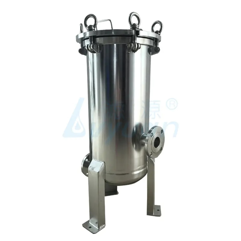10''20'' stainless steel material ss304 ss316 cartridge filter water filter housing for industrial water filtration