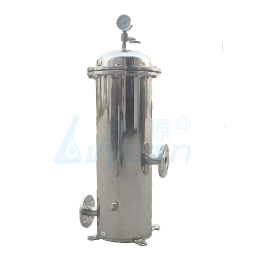 stainless steel lquid/water Multi-Cartridge Filter Housing ss304 cartridge Filter Housing