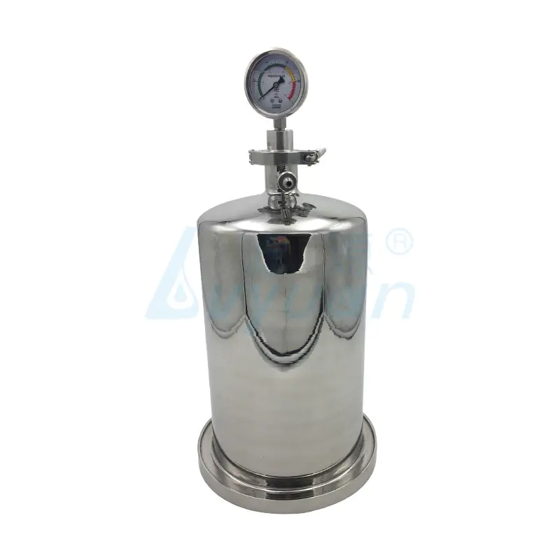 Industrial Sanitary Stainless Steel 10 20 30 40 Inch Water Filter Housing/ Cartridge Filter Water system