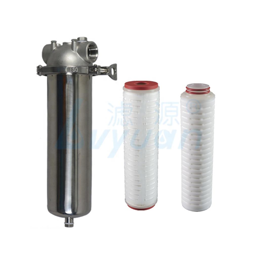10 20'' 30 40 inch filter housing stainless steel cartridge filter for pre water treatment