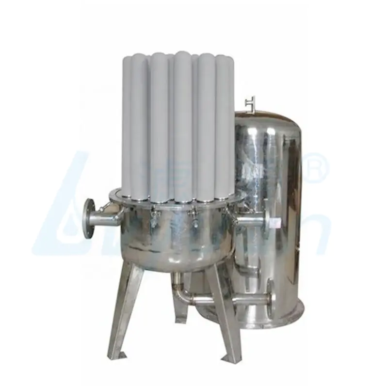 0.2--100um Titanium Rod Cartridge Filter/sanitary filter housing for water treatment