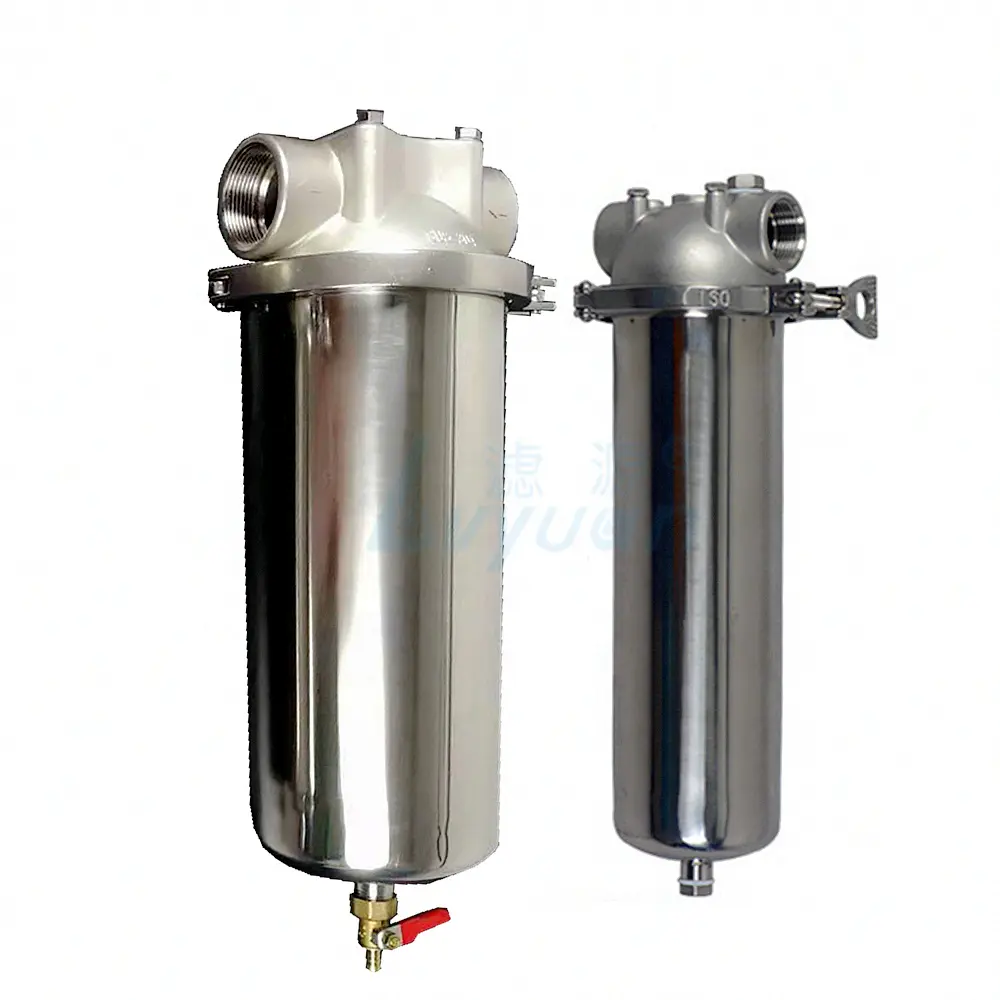 10 20'' 30 40 inch filter housing stainless steel cartridge filter for pre water treatment
