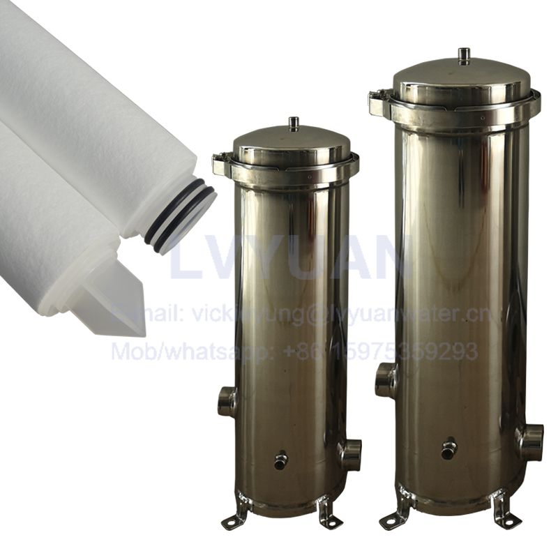New type single 226 code 10 inch SS304 316L liquid cartridge water filter housing for home/commercial water filtration