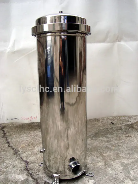 5 Micron Stainless Steel PP Cartridge Water Filter Housing