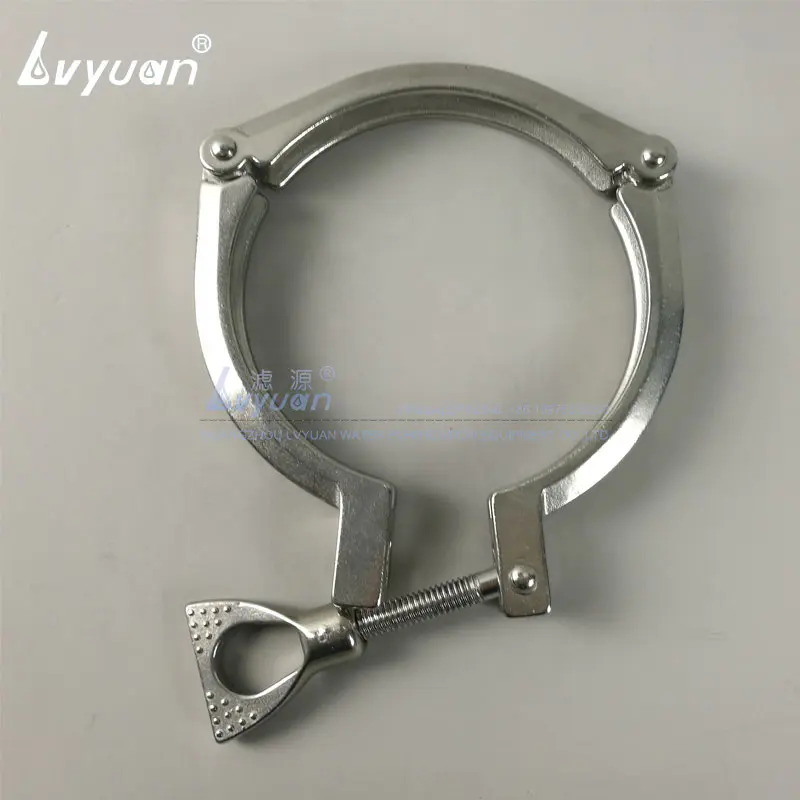 Wholesale single clamp stainless steel SUS316L 20 inch filter housing 316 for wall-mounted water pipe pre treatment
