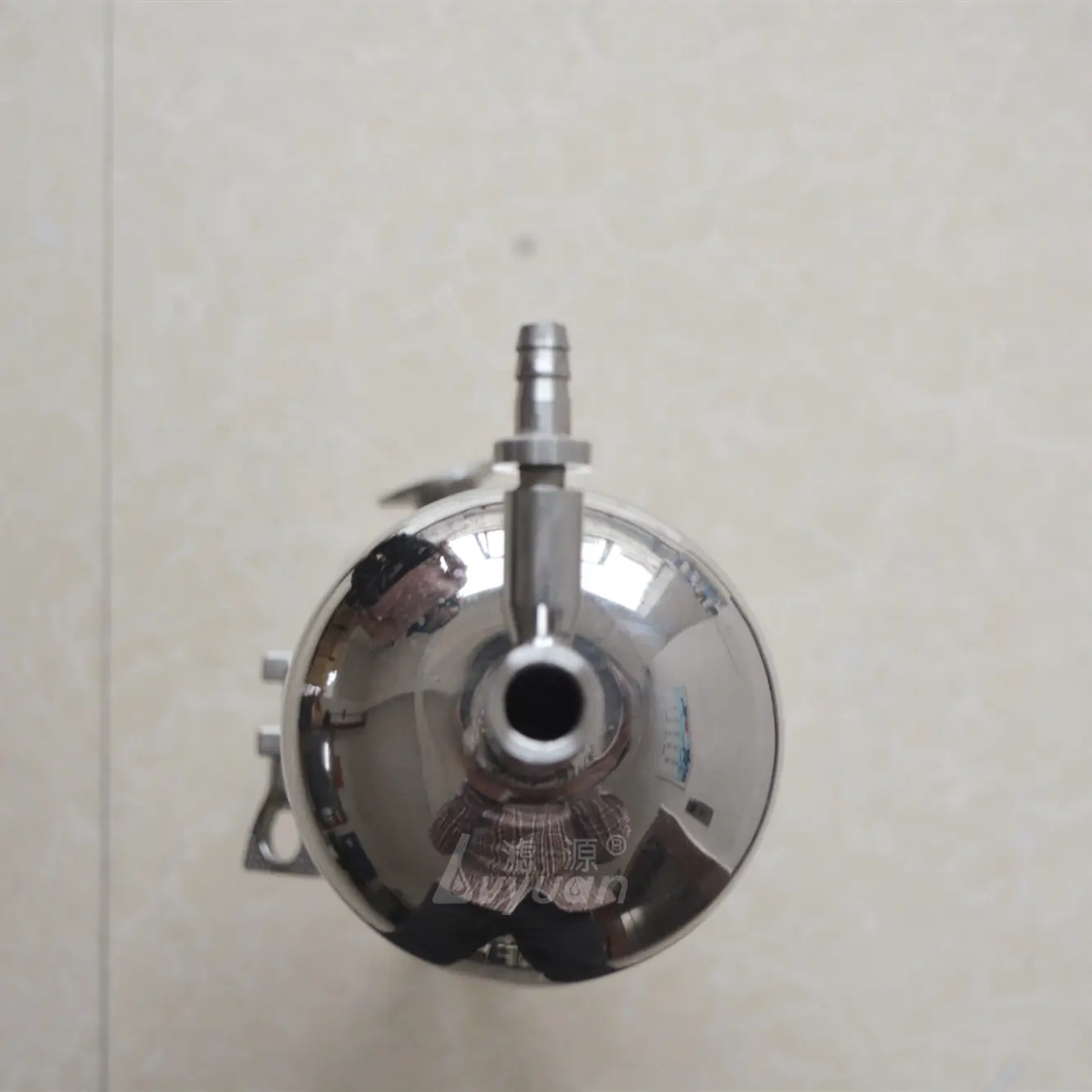 10 inch stainless steel code 7 cartridge filter housing/single cartridge filter housing for water treatment