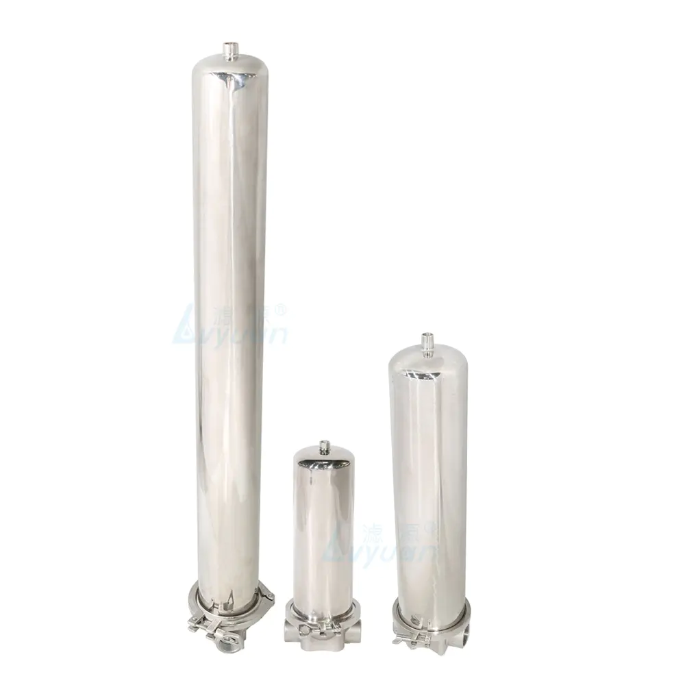 housing filter 20 inch water filter ss housing with cartridge for water treatment