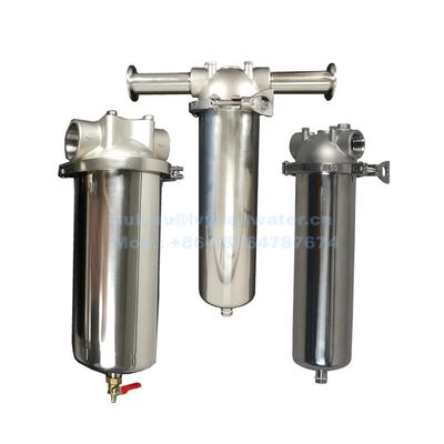 Stainless Steel High pressure 10" ss304 316 water filter housing
