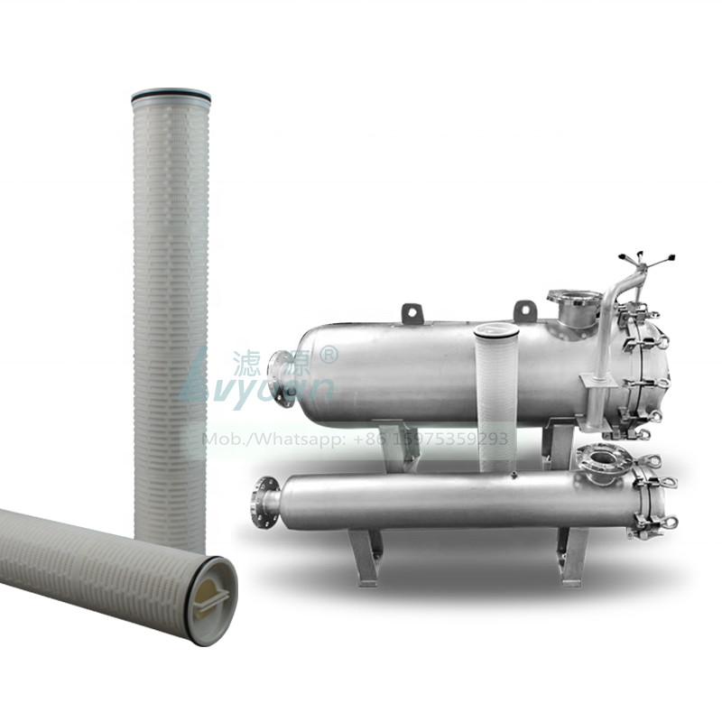 40 inch PP/Fiber glass membrane cartridge filter tank large flux water ss filter housing