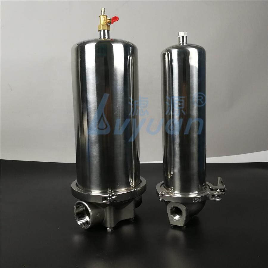 Single Cartridge filtration equipment 10 20 30 40 inch stainless steel water filter housing