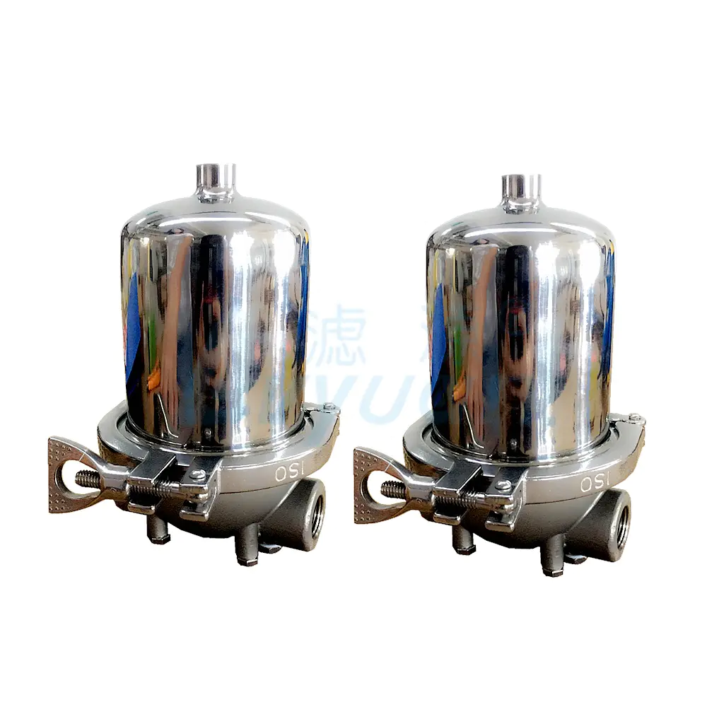5 10 20 30 40 inch stainless steel water filter/ ss single cartridge filter housing for liquid filtration