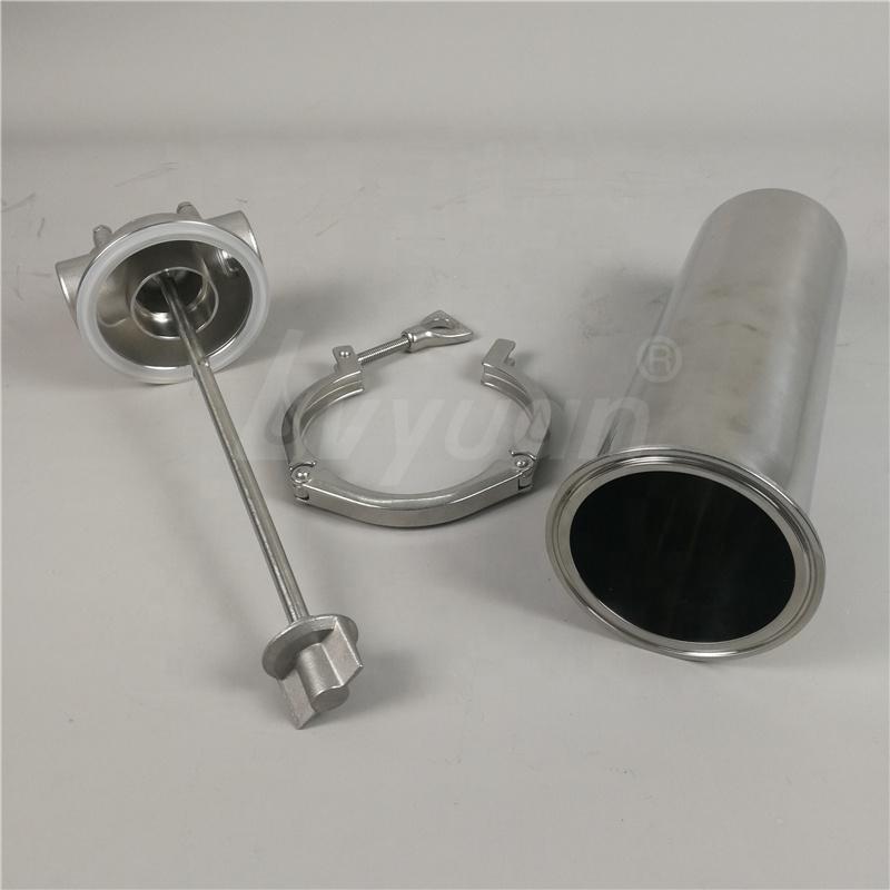 5/10/20/30/40 Inch Pipeline Stainless Steel Single cartridge Filter Housing for Water Treatment