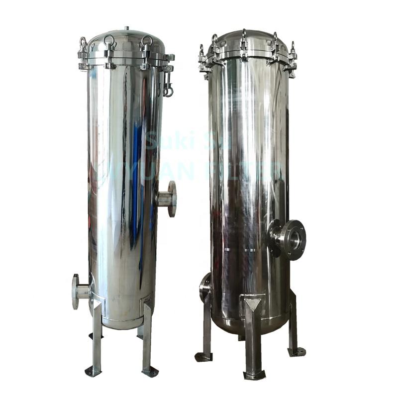 15 round position core element 40 inch Stainless Steel Cartridge Multi cartridges Filter Housing from factory China