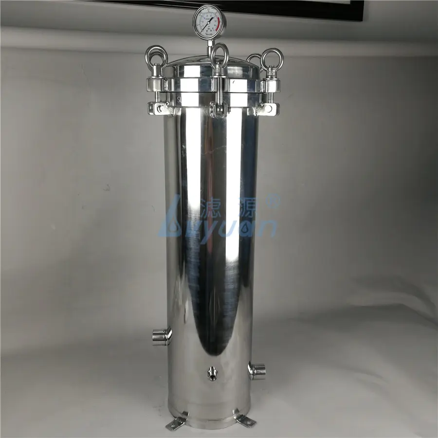 Factory SUS Food Grade Stainless Steel Multi Cartridge Filter Housing SS 316/304/316L for code 0 3 6 7 8
