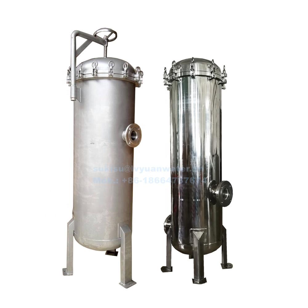 20 30 40 inch Multi Cartridge Filters Stainless Steel Water Filter Tank with 5 15 20 27 50 cores