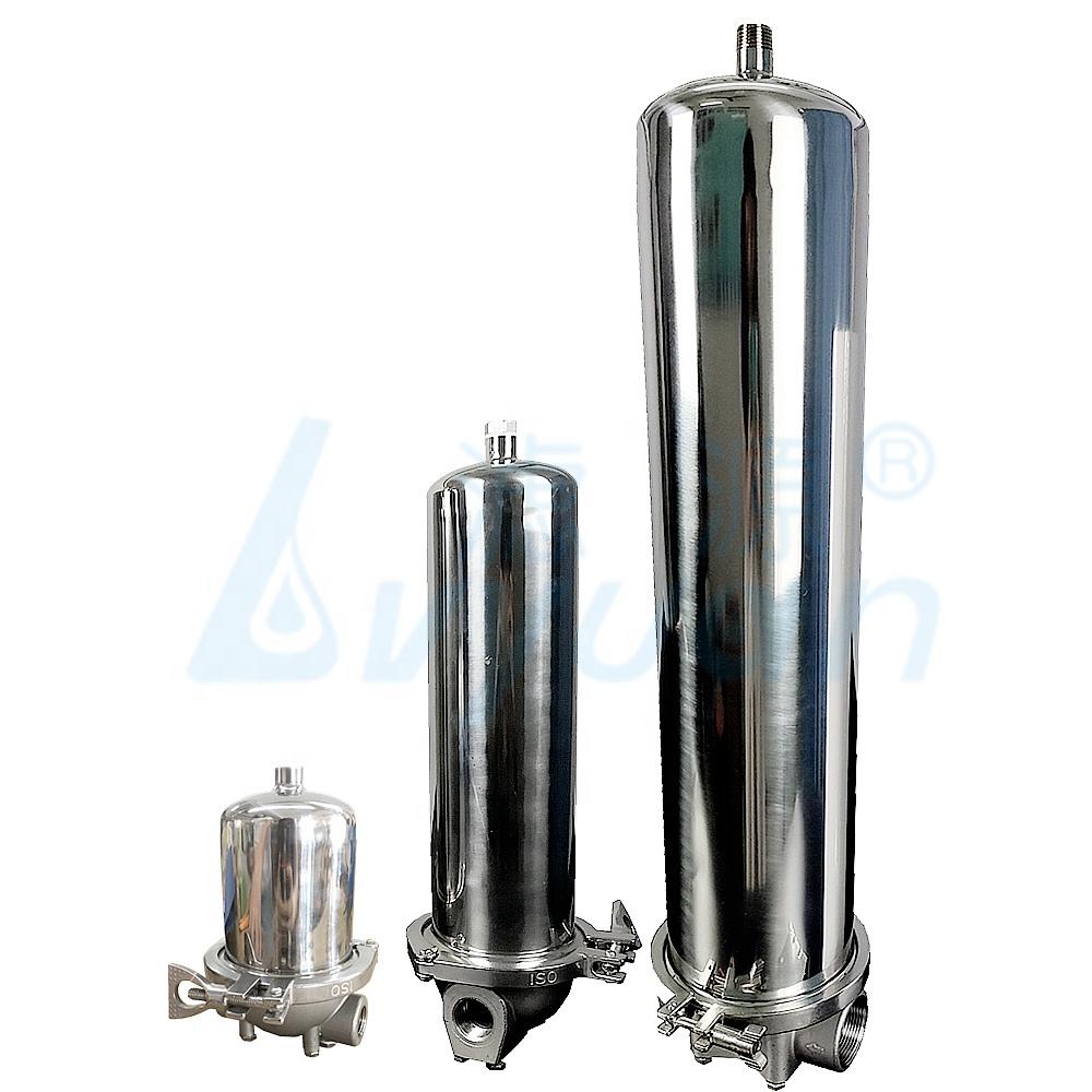 ss304 single Cartridge Filter Housing Clamp type 10'' 20'' 30'' 40'' Filter Housing stainless steel water filter