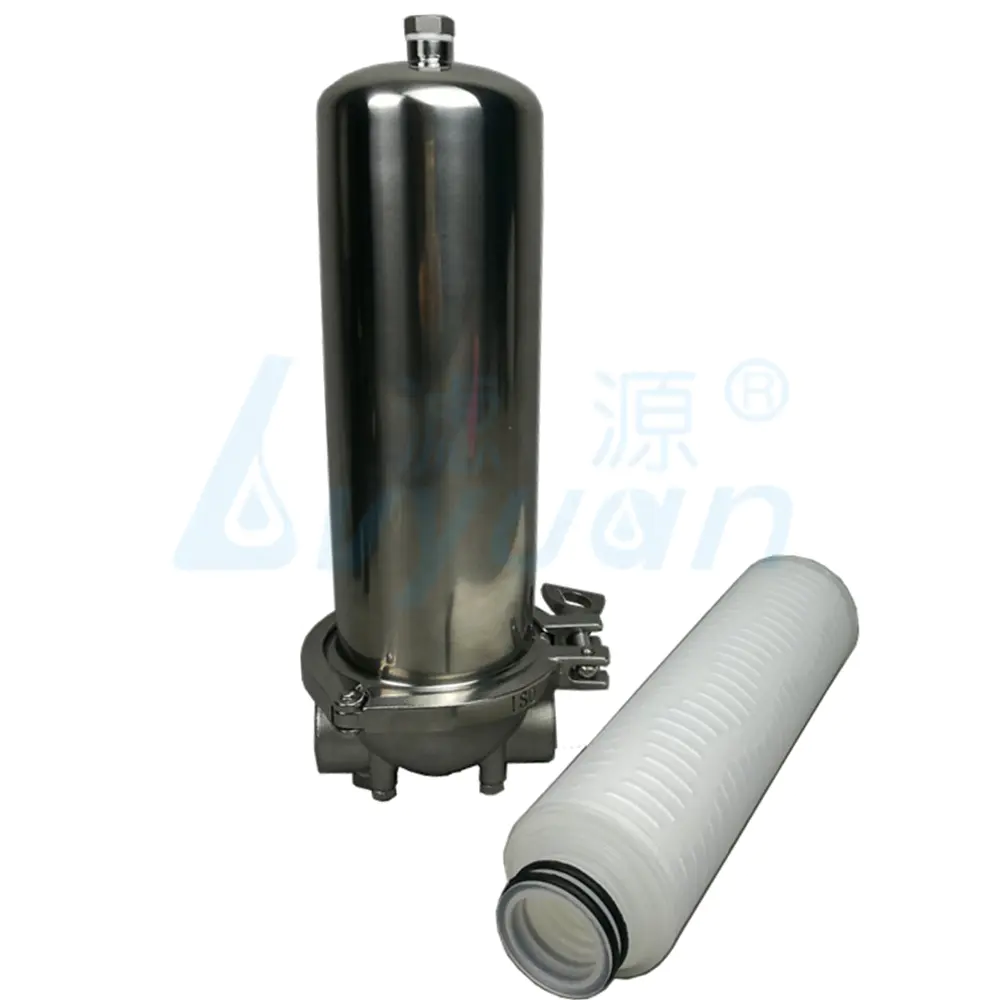 single cartridge water filter stainless steel filter housing 5 10 20 30 40 inch